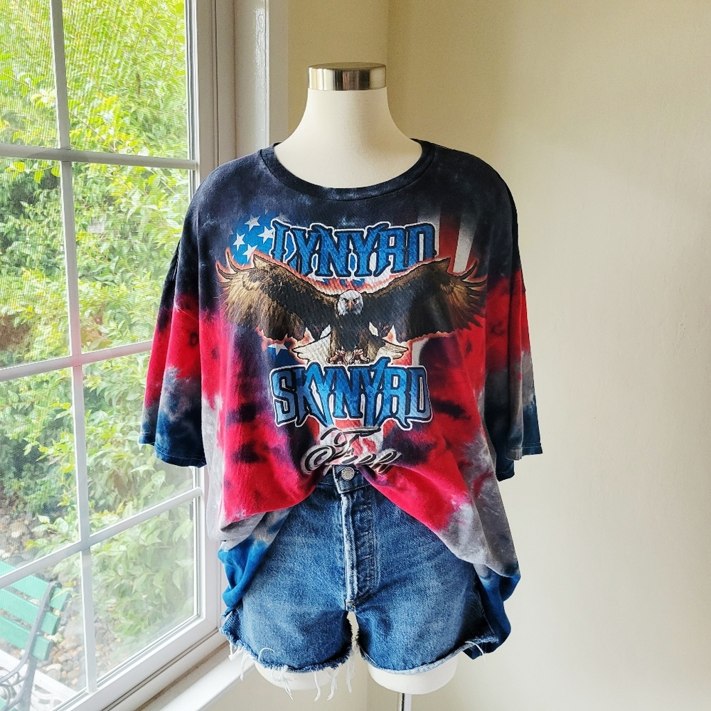 Lynyrd Skynyrd Tie Dye T-Shirt Dress